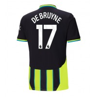 Manchester City Kevin De Bruyne #17 Auswärtstrikot 2024-25 Kurzarm